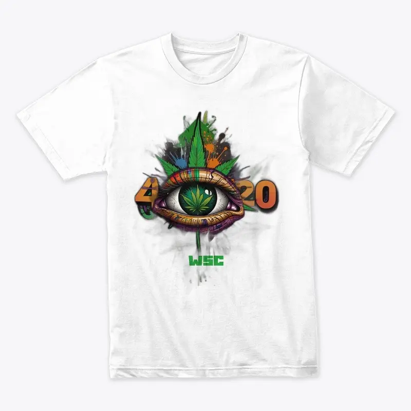 420 Vision: Psychedelic Cannabis Tee