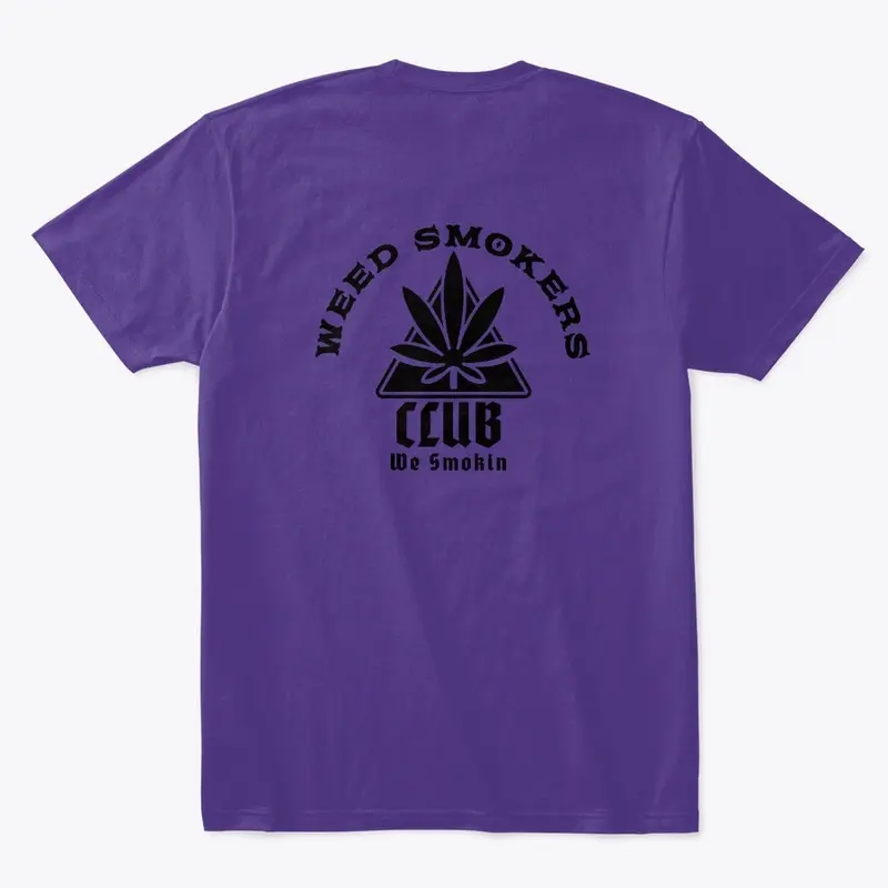 Weed Smokers Club Logo T-shirt